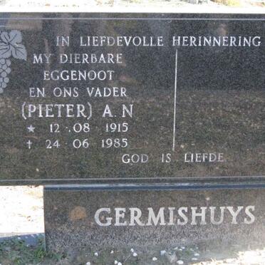 GERMISHUYS A.N. 1915-1985