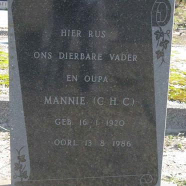 MATTHEE C.H.C. 1920-1986