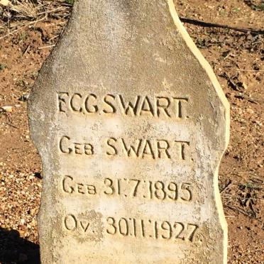 SWART F.C.G. nee SWART 1895-1927