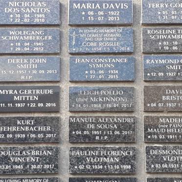 05. Memorial Wall