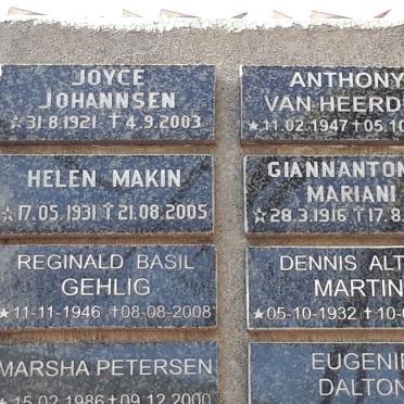 19. Memorial Wall