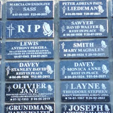 30. Memorial Wall