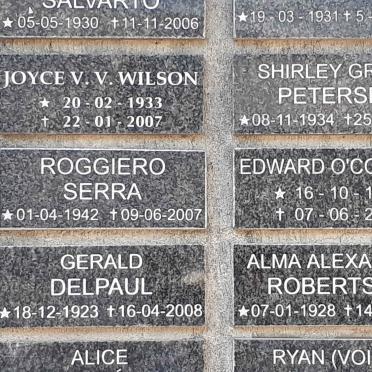 21. Memorial Wall