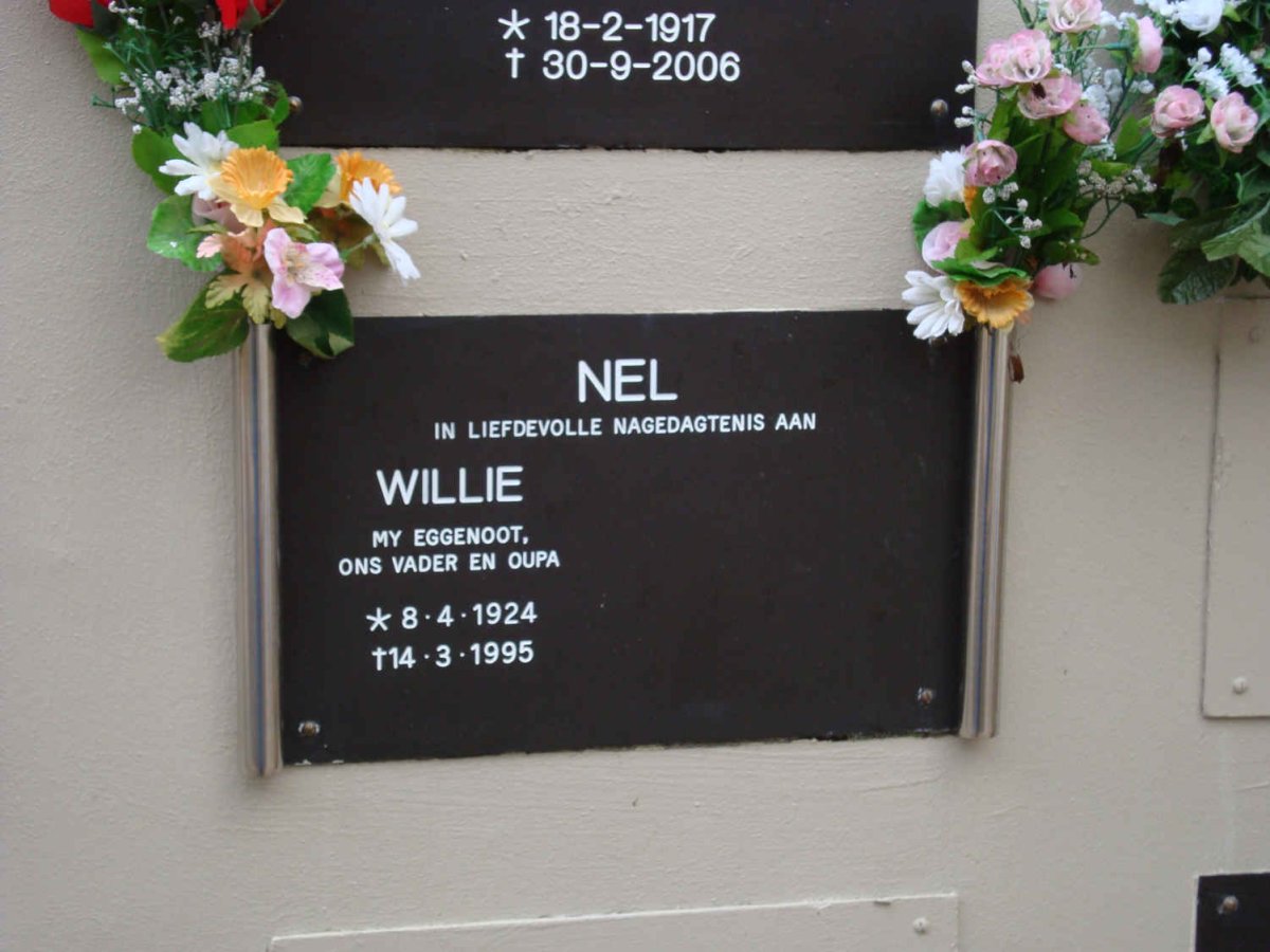 NEL Willem Jacobus 1924-1995