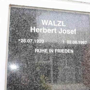 WALZL Herbert Josef 1920-1997