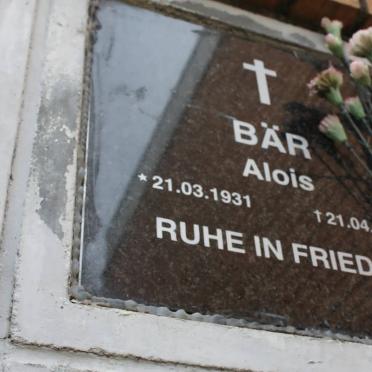 BAR Alois 1931-2005