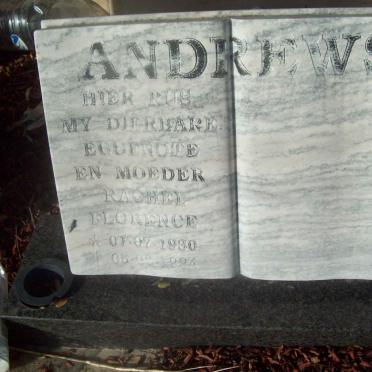 ANDREWS Rachel Florence 1930-1994