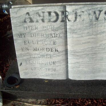 ANDREWS Rachel Florence 1930-1994