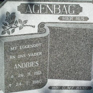 AGENBAG Andries 1912-1980