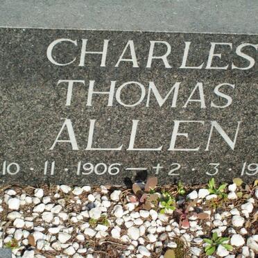 ALLEN Charles Thomas 1906-1977 &amp; Maud Elizabeth MATTHEWS 1910-1988