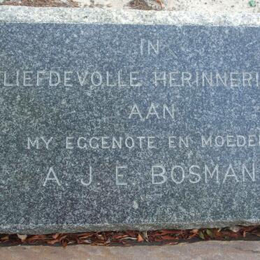 BOSMAN A.J.E.