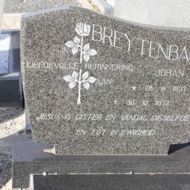 BREYTENBACH Johan 1937-1972