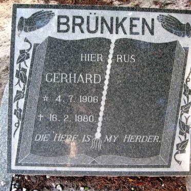 BRÜNKEN Gerhard 1906-1980