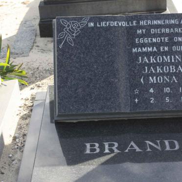BRAND Jakomina Jakoba 1934-1987