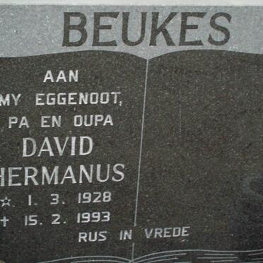 BEUKES David Hermanus 1928-1993