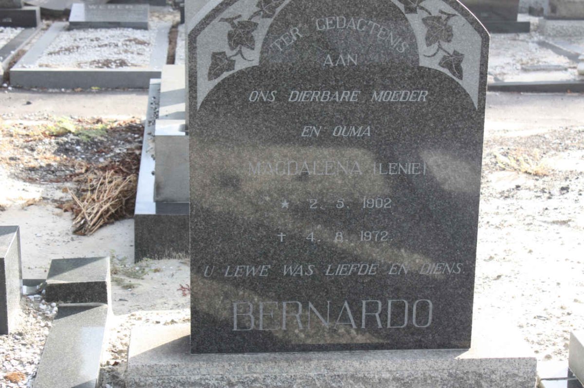 BERNARDO Magdalena 1902-1972