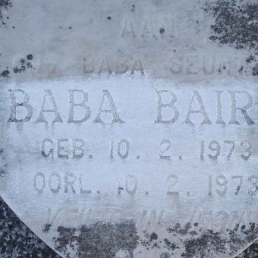 BAIRD Baba 1973-1973