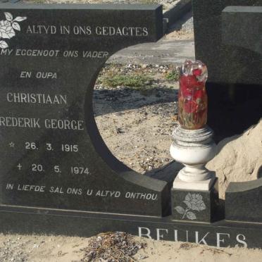 BEUKES Christiaan Frederik George 1915-1974