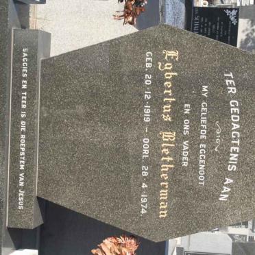 BRAND Egbertus Bletherman 1919-1974