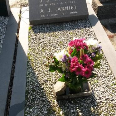 BURGER J.S. 1896-1973 &amp; A.J. 1904-1998