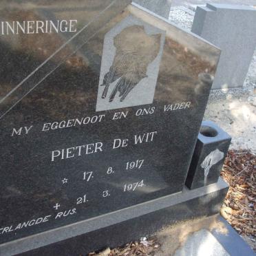 BOTES Pieter de Wit 1917-1974 &amp; Christina Magdalena 1917-1987