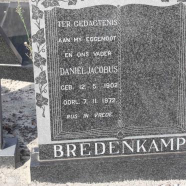 BREDENKAMP Daniel Jacobus 1902-1972