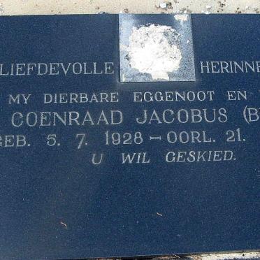 BREDA Coenraad Jacobus, van 1928-1973