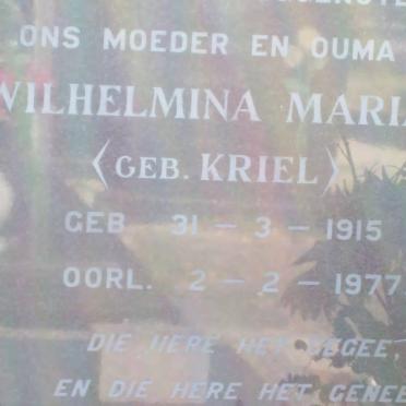 BOTES Andries Stephanus 1915-2002 &amp; Wilhelmina Maria KRIEL 1915-1977