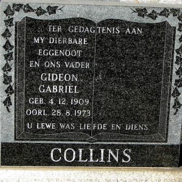 COLLINS Gideon Gabriël 1909-1973