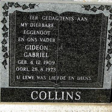 COLLINS Gideon Gabriël 1909-1973