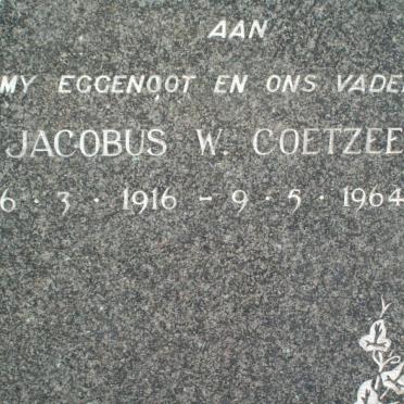 COETZEE Jacobus W. 1916-1964