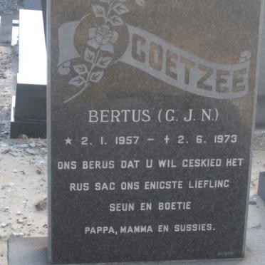 COETZE G.J.N. 1957-1973