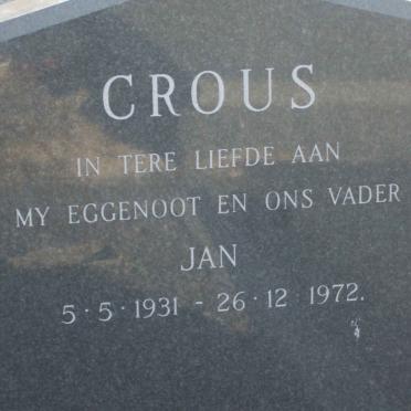 CROUS Jan 1931-1972
