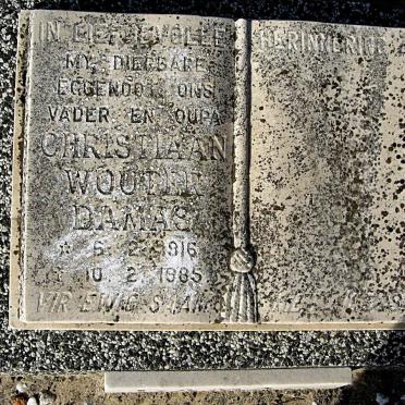 DAMAS Christiaan Wouter 1916-1985