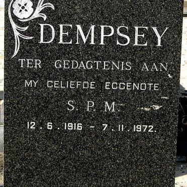 DEMPSEY S.P.M. 1916-1972