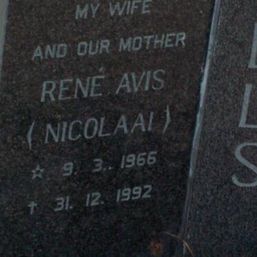 DANIELS Rene Avis 1966-1992