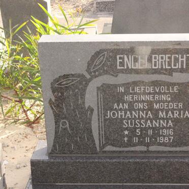 ENGELBRECHT Johanna Maria Sussanna 1916-1987