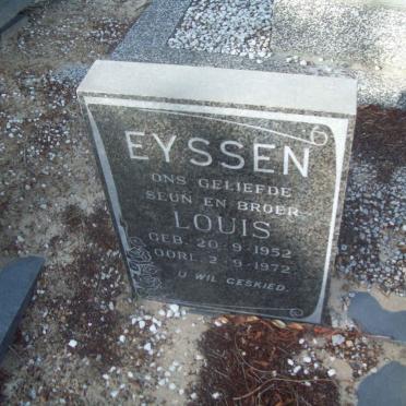 EYSSEN Louis 1952-1972