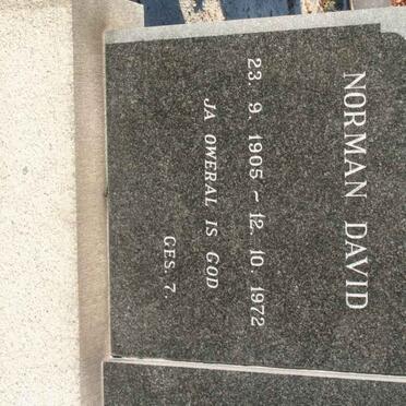 FOX Norman David 1905-1972