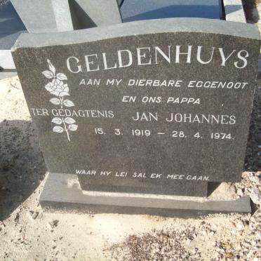 GELDENHUYS Jan Johannes 1919-1974