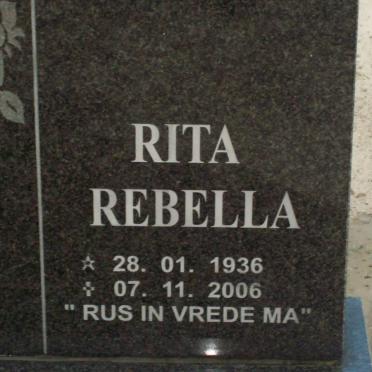GREYVENSTEIN Rita Rebella 1938-2006