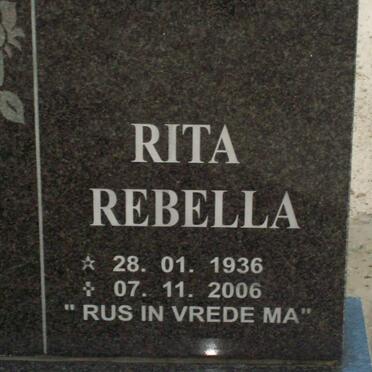 GREYVENSTEIN Rita Rebella 1938-2006