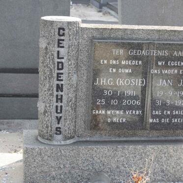 GELDENHUYS Jan J.A. 1910-1974 &amp; J.H.G. 1911-2006