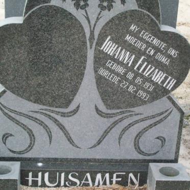 HUISAMEN Johanna Elizabeth 1931-1993