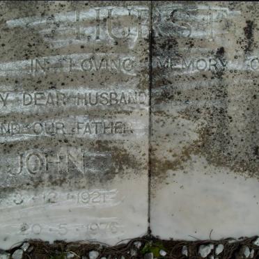 HURST John 1921-1976