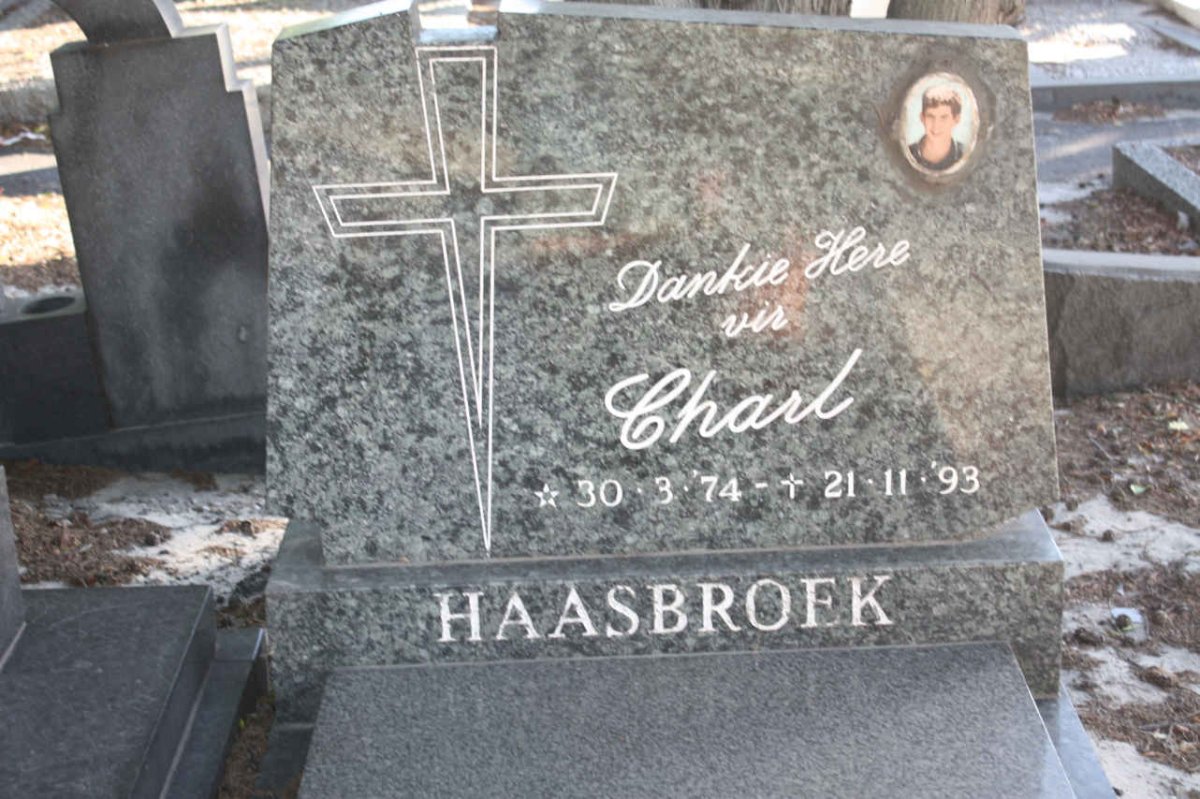 HAASBROEK Charl 1974-1993