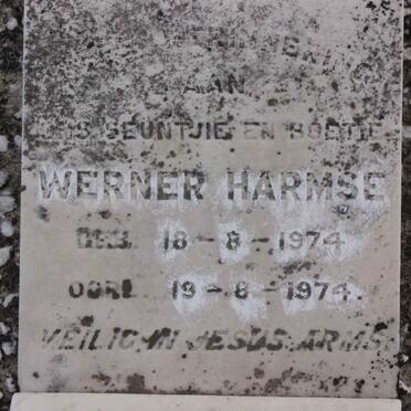 HARMSE Werner 1974-1974