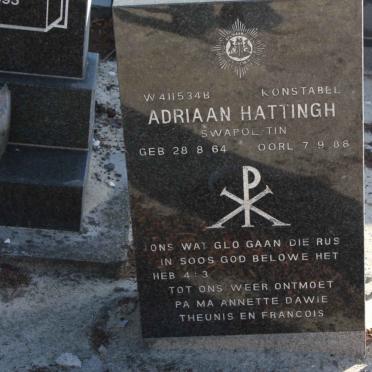 HATTINGH Adriaan 1964-1988
