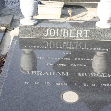 JOUBERT Abraham Burger 1955-1985