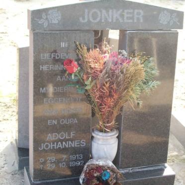 JONKER Adolf Johannes 1913-1992